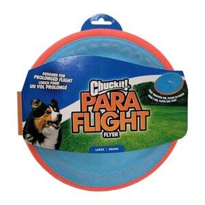 Chuckit! Para Flight Flyer – Large Durable Dog Fetch Disc – New